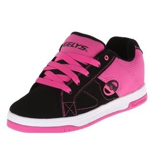 Black and pink heelys